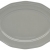 Πιατέλα οβάλ πορσελάνης γκρι 36.5x26x2.5εκ Ankor 8252-05