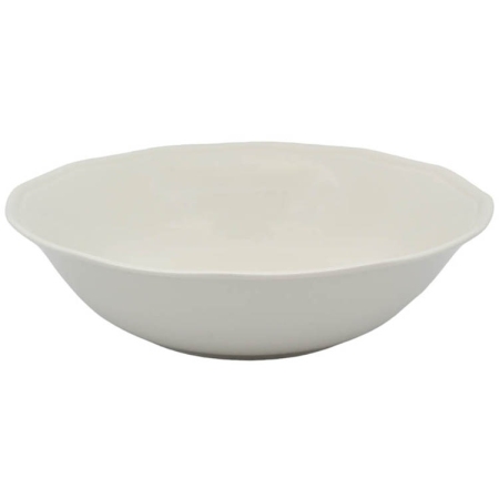 Μπωλ πρωινού πορσελάνης εκρού 16.5x4.5εκ Ankor 8253-07