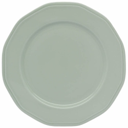 Πιατέλα στρογγυλή πορσελάνης μέντα 31x2.7εκ Ankor 8254-04