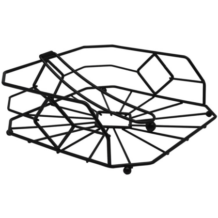 Χαρτοπετσετοθήκη μεταλλική μαύρη 20x20x7εκ Ankor 819607