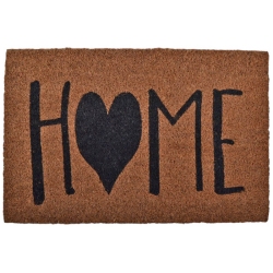 Πατάκι εισόδου Home καφέ-μαύρο 60x40εκ Ankor 827558