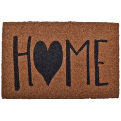 Πατάκι εισόδου Home καφέ-μαύρο 75x45εκ Ankor 827565