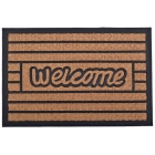 Πατάκι εισόδου Welcome καφέ-μαύρο 60x40εκ Ankor 827596