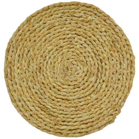 Σουπλά ψάθινο στρογγυλό natural 30x1.5εκ Ankor 826469