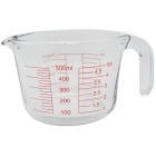 Δοσομετρητής γυάλινος πυρίμαχος 500ml Ankor 824359