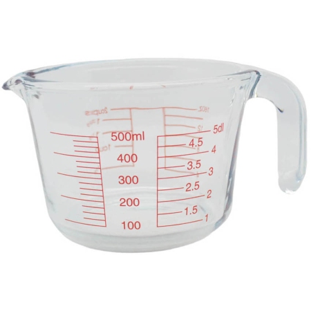 Δοσομετρητής γυάλινος πυρίμαχος 500ml Ankor 824359