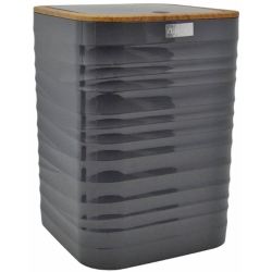 Κάδος πλαστικός Luna γκρι 5Lt Ankor 830107