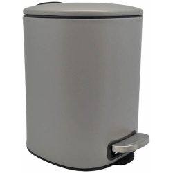 Κάδος πεντάλ ανοξείδωτος γκρι 5Lt Ankor 827459