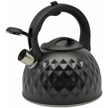 Τσαγιέρα ανοξείδωτη μαύρη 3Lt Ankor 829804