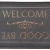 Πατάκι εισόδου Welcome-Good bye καφέ-μπρονζέ 60x40εκ Ankor 783342