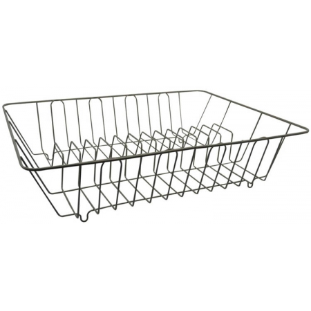 Πιατοθήκη γούρνας μεταλλική γκρι 45x35.5x11.5εκ Ankor 826148