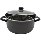 Φριτέζα εμαγιέ μαύρη 24εκ Ankor 832118