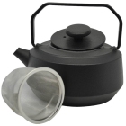 Τσαγιέρα μαντεμένια μαύρη 900ml Ankor 832224