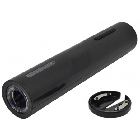 Ανοιχτήρι τυρμπουσόν ηλεκτρικό ανοξείδωτο μαύρο 5x25εκ Ankor 833603