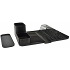 Πιατοθήκη μεταλλική μαύρη 42x31x12.5εκ Ankor 829934