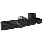 Πιατοθήκη μεταλλική μαύρη 42x31x12.5εκ Ankor 829934