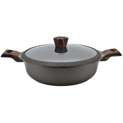 Σωτέζα από χυτό αλουμίνιο με επίστρωση πέτρας 28εκ Ankor 545-28