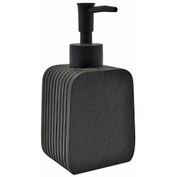 Σαπουνοθήκη-dispenser πολυεστερικό μαύρο 7.5x8x16.5εκ Ankor 835621