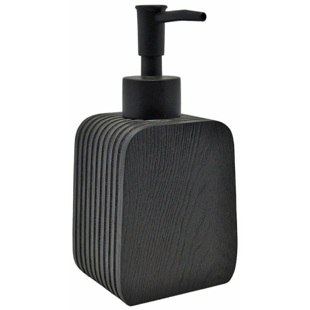 Σαπουνοθήκη-dispenser πολυεστερικό μαύρο 7.5x8x16.5εκ Ankor 835621