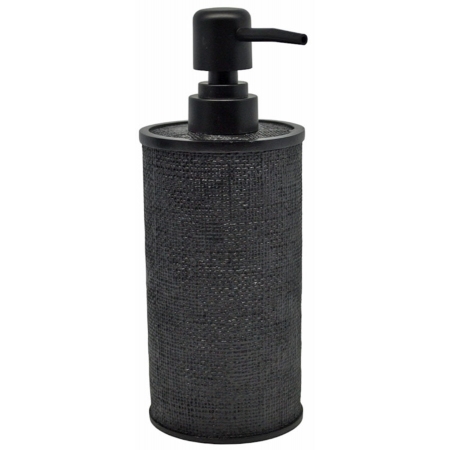 Σαπουνοθήκη-dispenser πολυεστερικό μαύρο 7.5x9.5x20εκ Ankor 835652 Σαπουνοθήκη-dispenser πολυεστερικό μαύρο 7.5x9.5x20εκ Ankor 835652