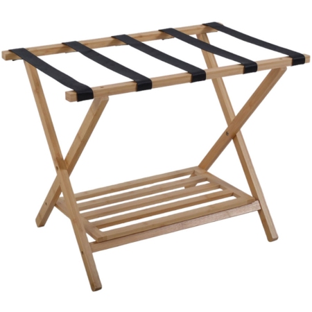 Βάση βαλίτσας ξύλινη πτυσσόμενη 66x41x51.5εκ Ankor 833795