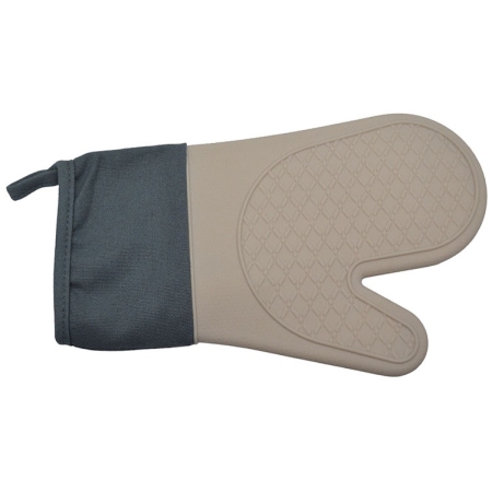 Γάντι κουζίνας σιλικόνης μπεζ 30.5x19x1.5εκ Ankor 835423