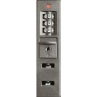 Σετ 2 βαλίτσες ταξιδίου ασημί 55εκ-65εκ Ankor 836185