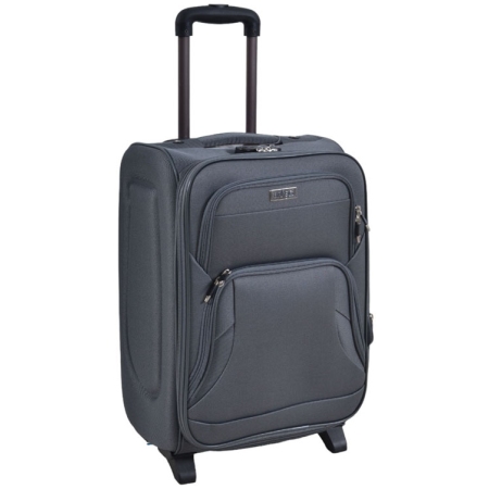 Βαλίτσα καμπίνας γκρι 54εκ Ankor 836154