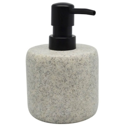 Σαπουνοθήκη-dispenser πολυεστερικό γκρι 8.5x9x14εκ Ankor 817368