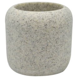 Ποτηράκι μπάνιου πολυεστερικό γκρι 8.8x8εκ Ankor 817375