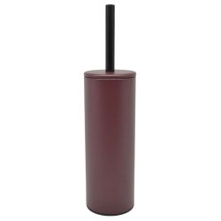 Πιγκάλ βουρτσάκι μπάνιου ανοξείδωτο μπορντώ 9x36εκ Ankor 833832