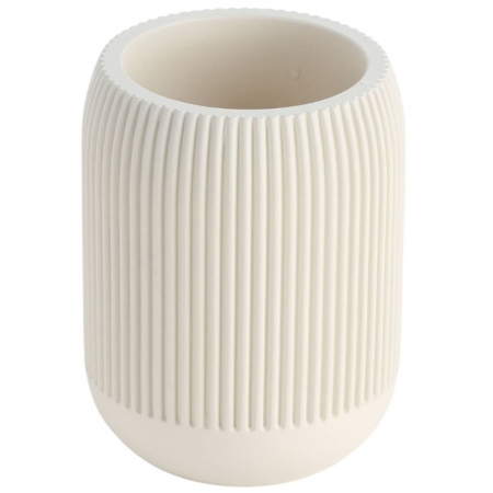 Ποτηράκι μπάνιου πολυεστερικό εκρού 8x10εκ Ankor 840137