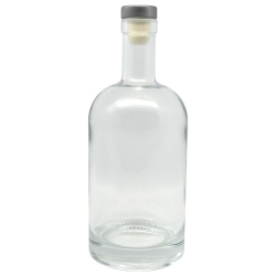 Μπουκάλι γυάλινο με πώμα διάφανο 500cc Ankor 838493