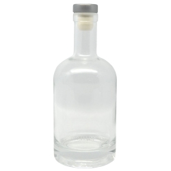 Μπουκάλι γυάλινο με πώμα διάφανο 375cc Ankor 838509