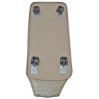 Καλάθι απλύτων υφασμάτινο με ροδάκια Laundry μπεζ 40Lt Ankor 838387