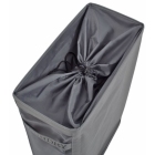 Καλάθι απλύτων υφασμάτινο με ροδάκια Laundry γκρι 40Lt Ankor 838394