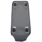 Καλάθι απλύτων υφασμάτινο με ροδάκια Laundry γκρι 40Lt Ankor 838394