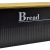 Ψωμιέρα μεταλλική Bread μαύρη 42.5x23.5x17εκ Ankor 837700