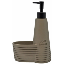 Dispenser με θήκη για σφουγγάρι μπεζ 15x8x22.5εκ Ankor 841752