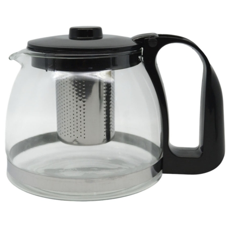 Τσαγιέρα γυάλινη με φίλτρο 1.25Lt Ankor 842322