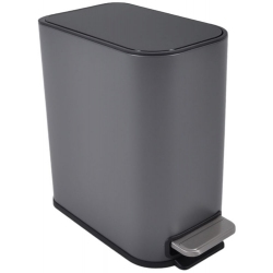 Κάδος πεντάλ μεταλλικός γκρι 5Lt Ankor 837649