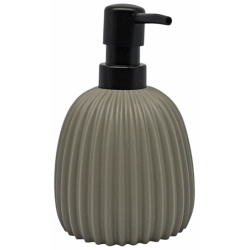 Σαπουνοθήκη-dispenser πολυεστερικό γκρι 9x11x15εκ Ankor 841677