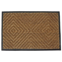 Πατάκι εισόδου καφέ-μαύρο 60x40εκ Ankor 837113