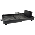 Πιατοθήκη μεταλλική μαύρη 52.5x36x16εκ Ankor 841486