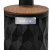 Σαπουνοθήκη-dispenser πλαστικό Diamond μαύρο 8x9.5x18.5εκ Ankor 827374