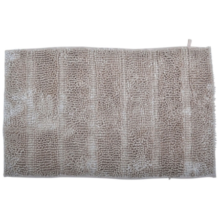 Πατάκι μπάνιου αντιολισθητικό μπεζ 80x50εκ Ankor 843312