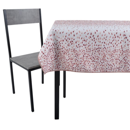 Τραπεζομάντηλο υφασμάτινο αλέκιαστο Φύλλα σομόν 180x140εκ Ankor 844647