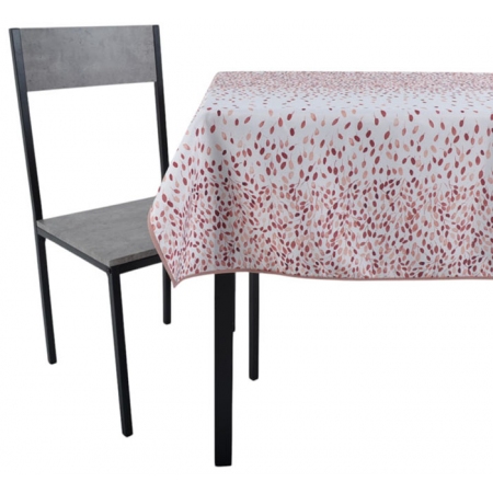 Τραπεζομάντηλο υφασμάτινο αλέκιαστο Φύλλα σομόν 220x140εκ Ankor 844654