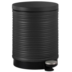 Κάδος πεντάλ μεταλλικός ανθρακί 5Lt Ankor 845064