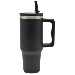 Ποτήρι θερμός ανοξείδωτο μαύρο 1200ml Ankor 847471